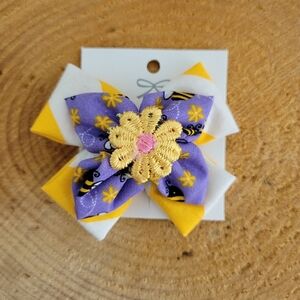 Handmade Colorful Floral Kids Hair Bow